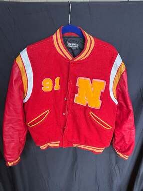 Vintage Butwin Northglenn Band State Marching Champion Varsity Letterman Jacket
